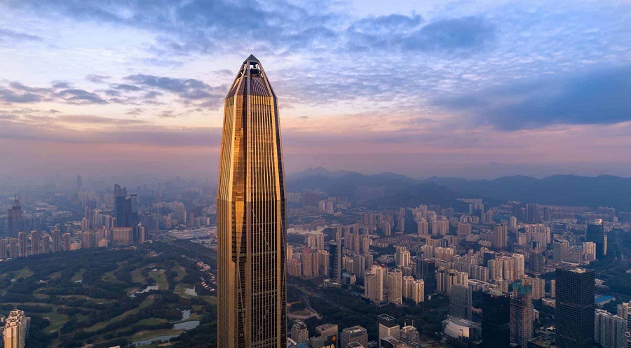 بلندترین برج های جهان: مرکز تجارت جهانی پینگ ان چین