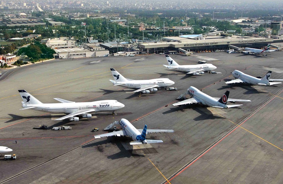 ایرلاین های فرودگاه بین المللی مهرآباد