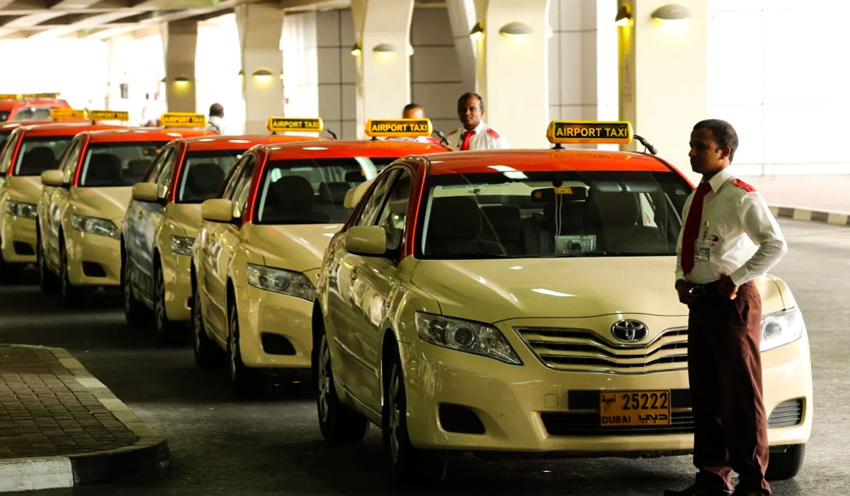 تاکسی‌های فرودگاه دبی