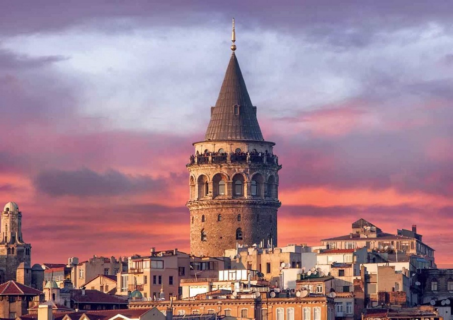 دیدنی های اطراف میدان تقسیم استانبول - برج گالاتا