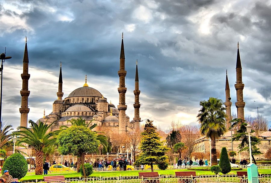 معرفی مسجد آبی شهر استانبول
