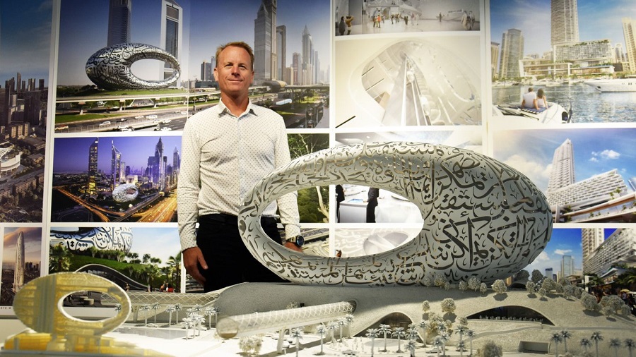 شان کیلا معمار موزه آینده دبی
