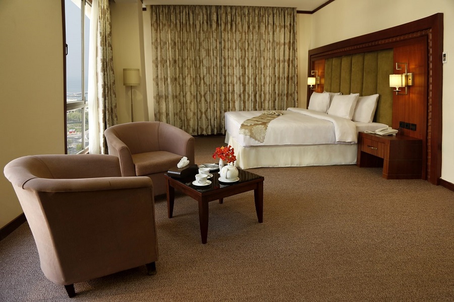 اتاق دبل لوکس هتل پانوراما کیش