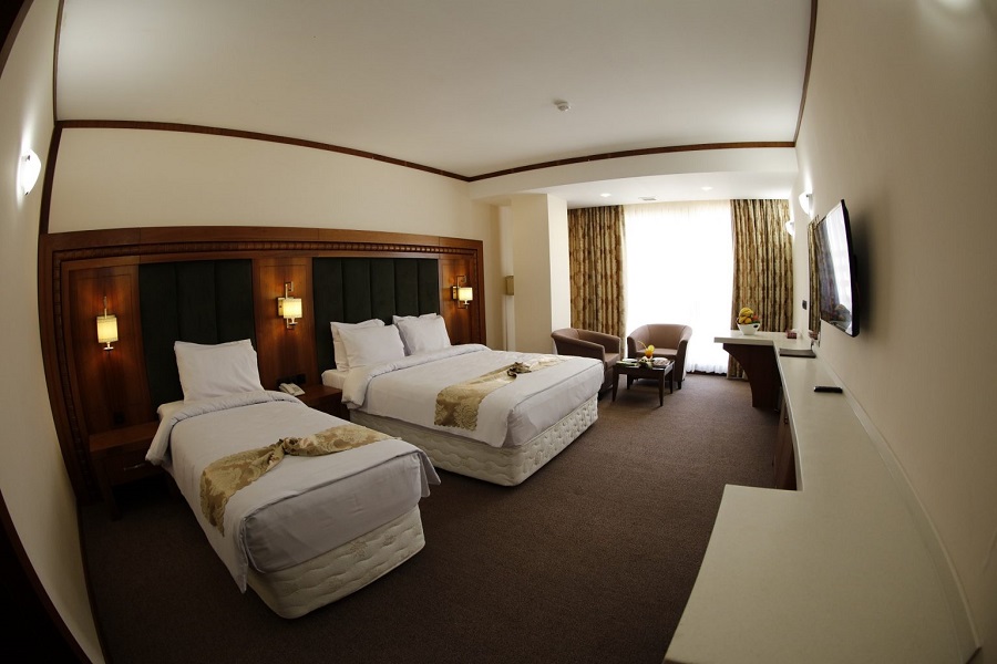 اتاق سه تخته استاندارد هتل پانوراما کیش