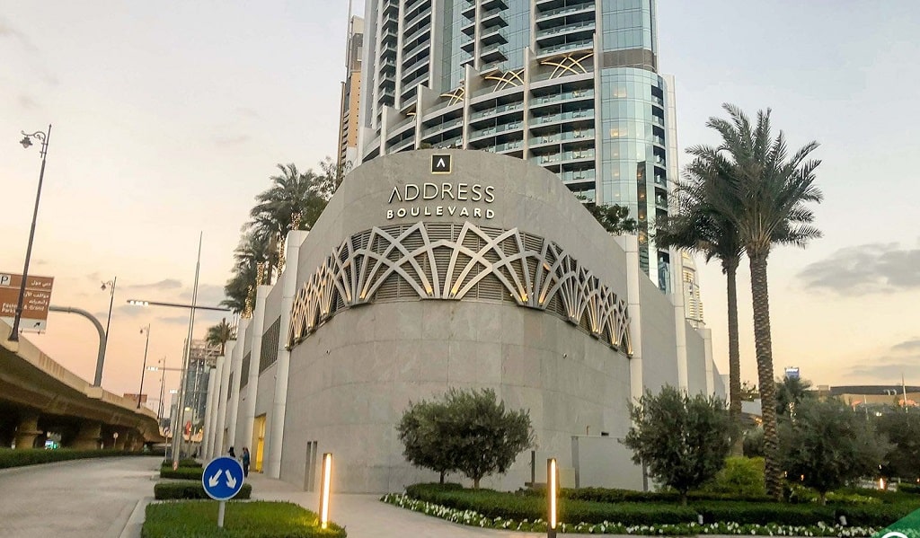 هتل های نزدیک دبی مال: هتل ادرس بولوارد