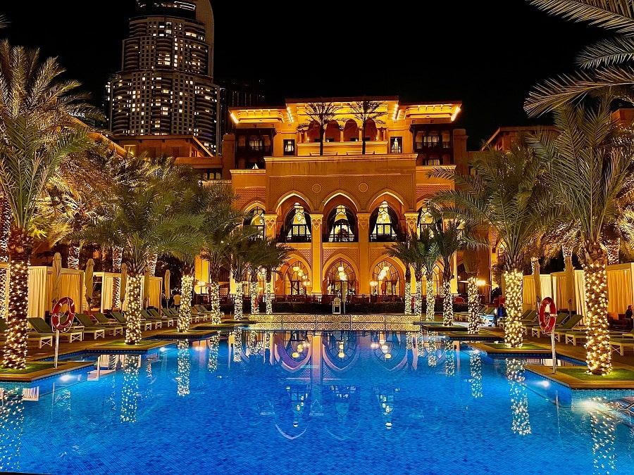 هتل های نزدیک دبی مال: هتل پالاس داون تاون