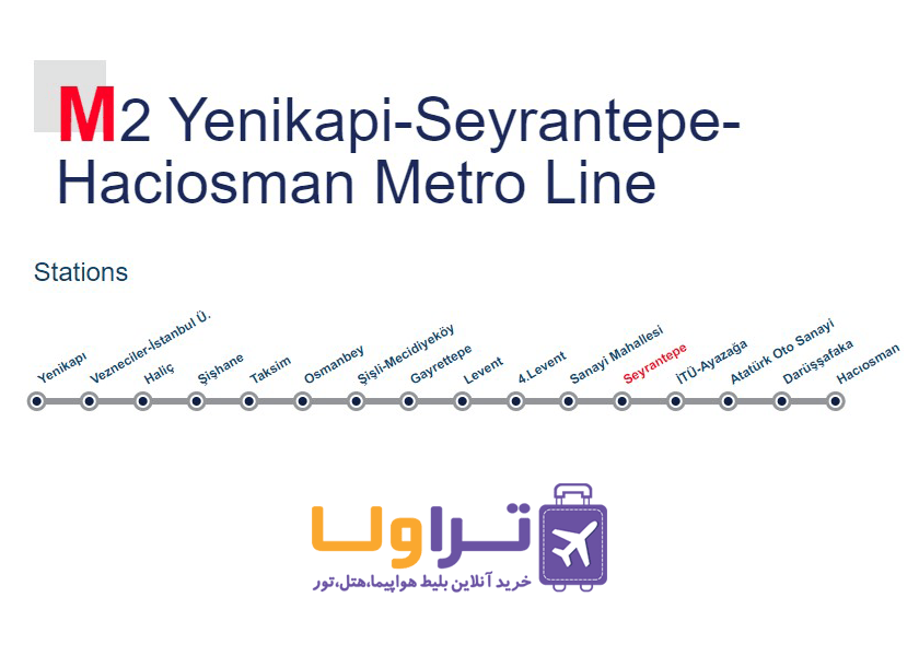 خط 2 مترو استانبول