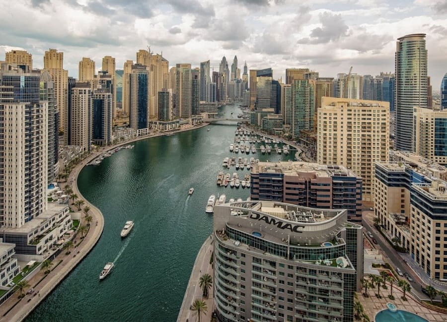 بهترین مکان ها در دبی برای گرفتن هتل: دبی مارینا