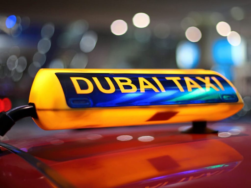 راهنمای تاکسی گرفتن در دبی