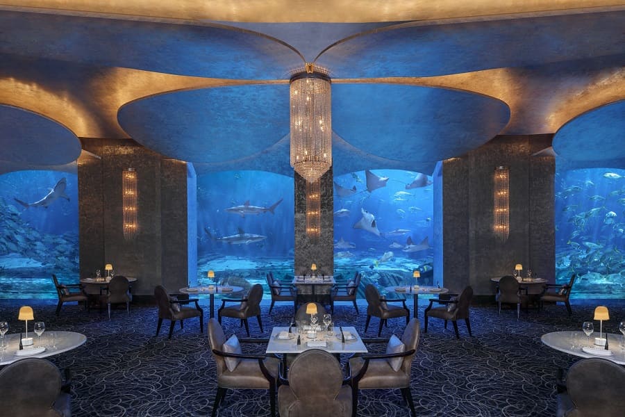 رستوران های هتل آتلانتیس دبی: رستوران اوسیانو