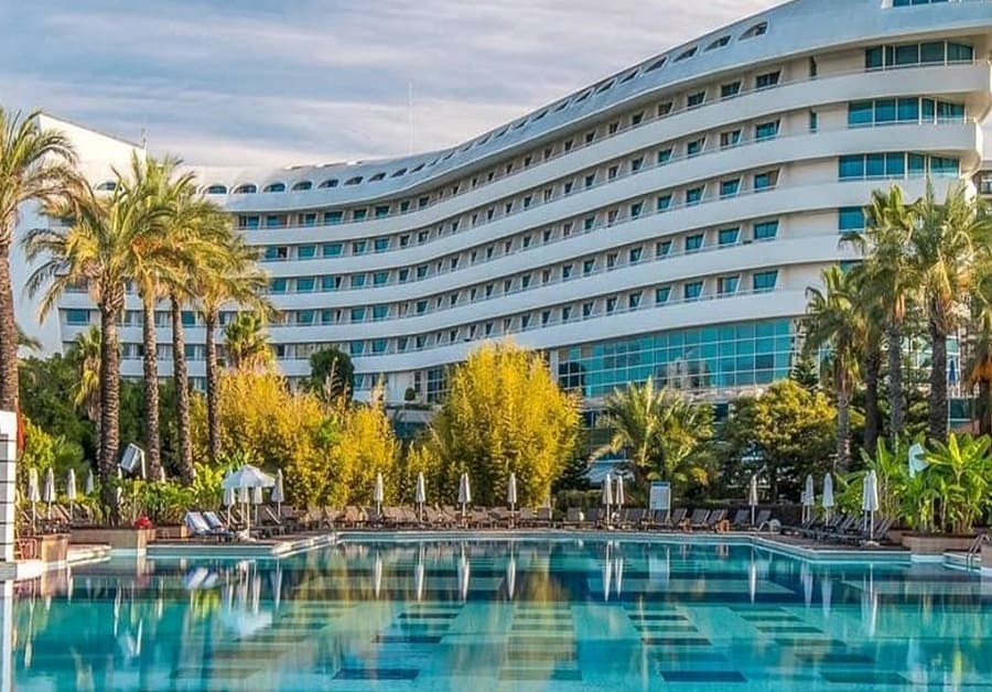بهترین هتل های آنتالیا 5 ستاره uall در منطقه ساحلی لارا