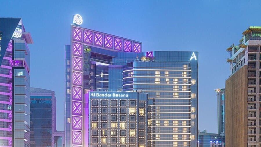 هتل های میدان ساعت دبی: هتل 5 ستاره البندر روتانا کریک دبی